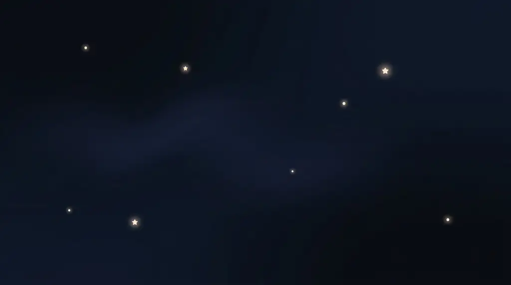Calm dark blue nebula
